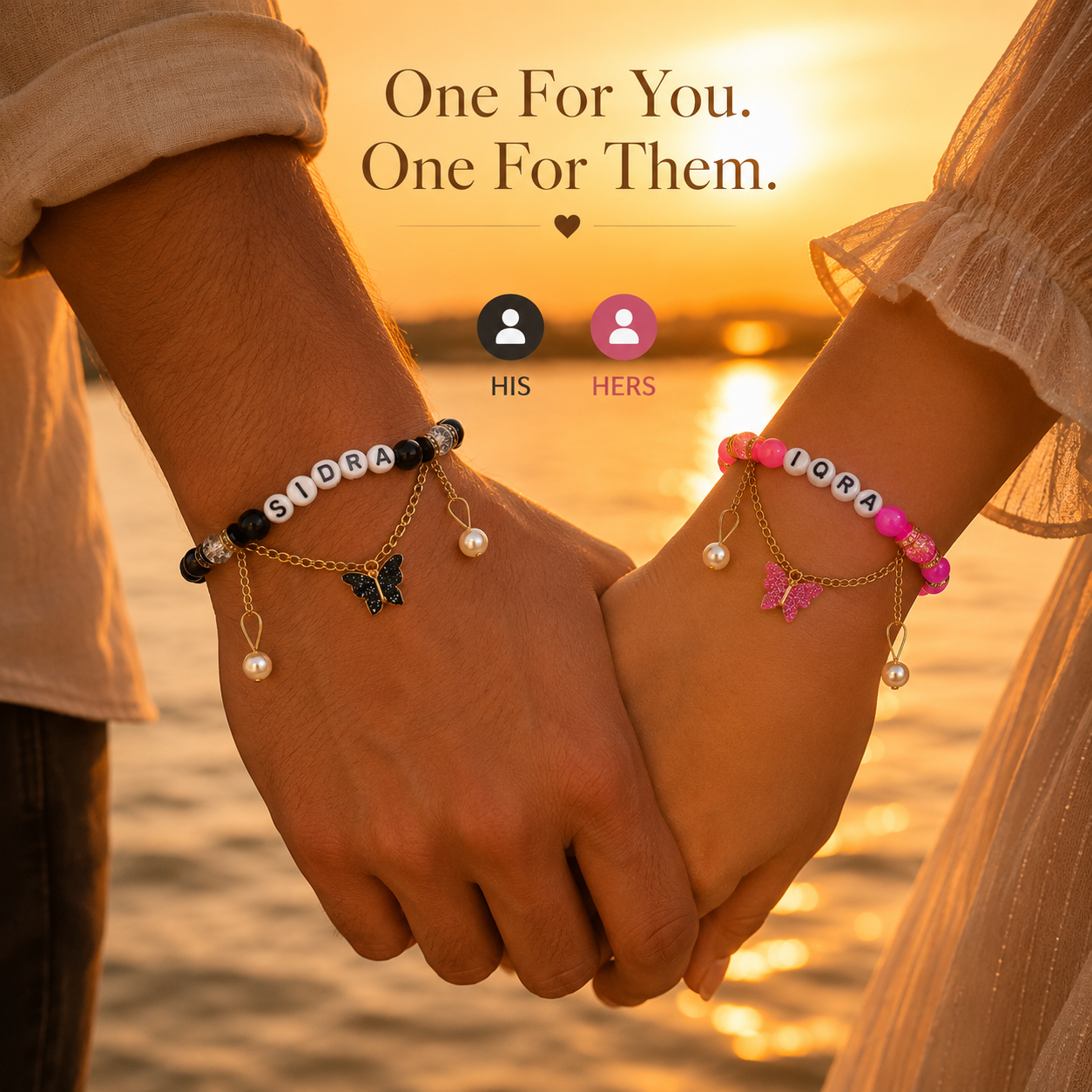 Buy 1 Get 1 FREE Personalized Name Bracelets | Giftforher.store